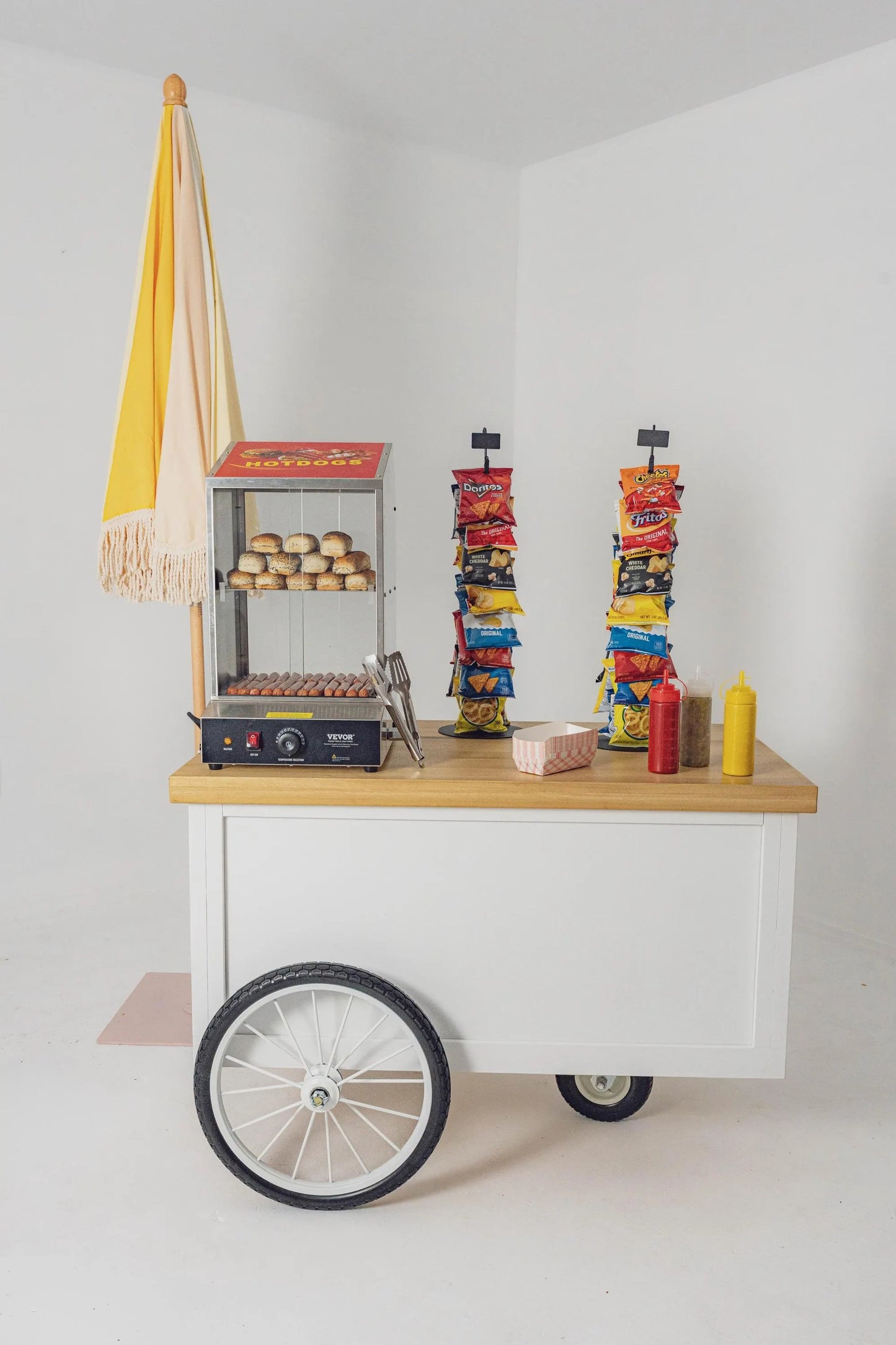 Collapsible Mobile Bar Cart | Wedding, Event, Snack Cart Samantha Schultz